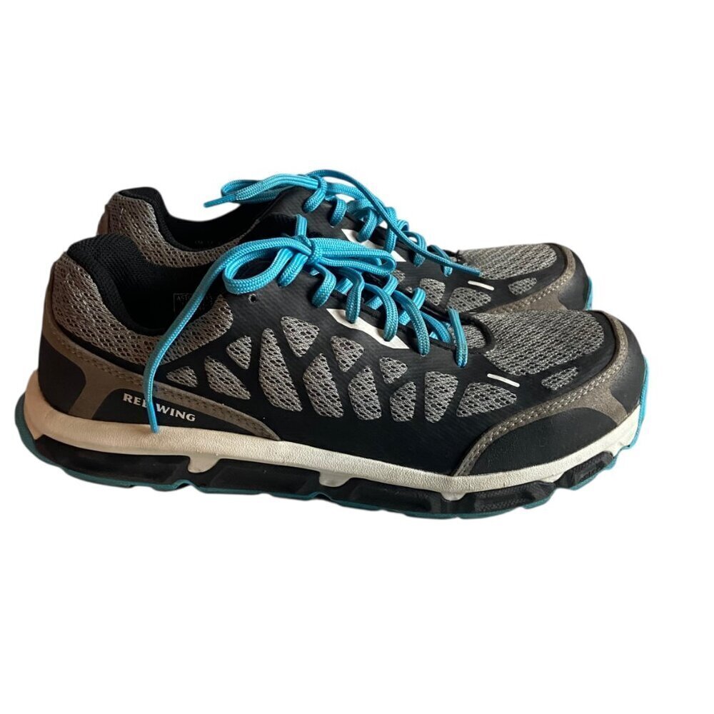 Red Wing Size 9 Aluminum Safety Toe Athletic Work Shoes Electrical Hazard Lace - Picture 7 of 9